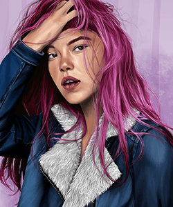 Portrait 10 - Pretty in Pink