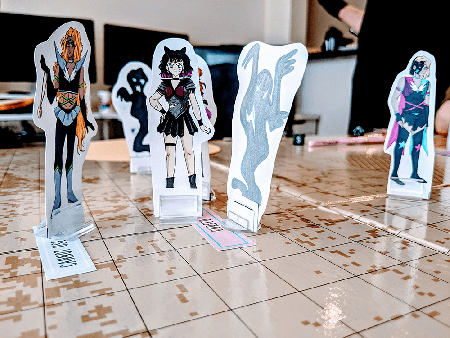 Printed Standees for Gameplay